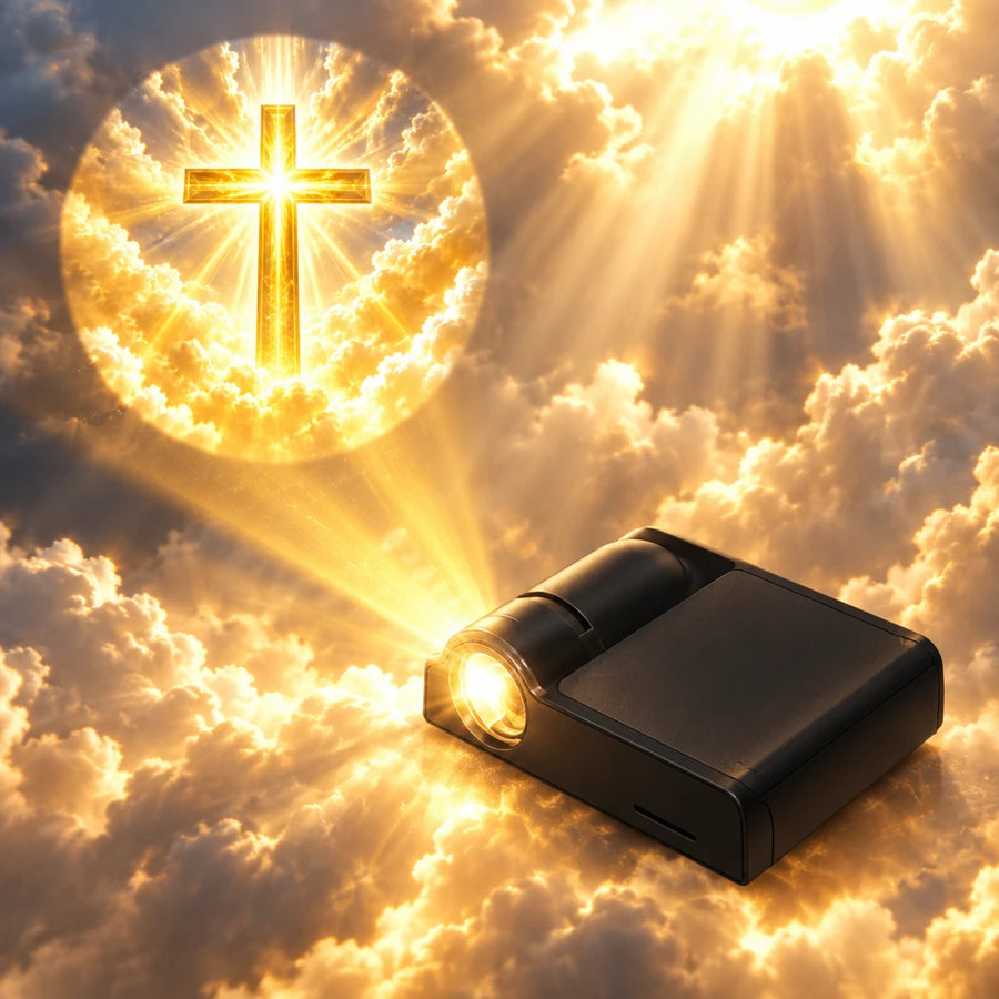Holy Beam™ — Christian Car Door Light Projector